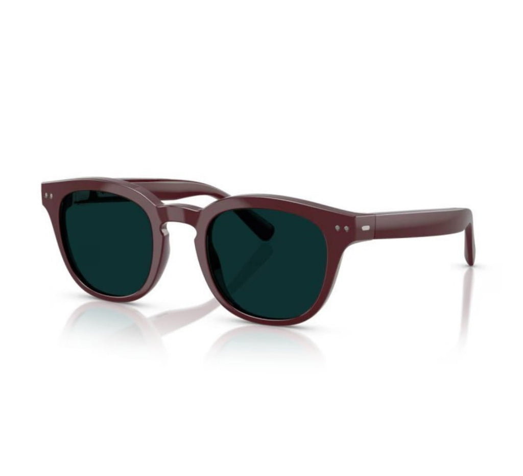 Nuance Audio  Panthos 48 AW5002 05  Transitions Verde Smeraldo Glasses Life Style  Shiny Burgundy calibro 48  500205