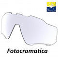 OAKLEY - Jawbreaker Lenti Ricambio Replacement Lenses Clear Black Iridium Photochromic Activated/CAT 2 9290