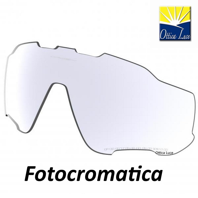 OAKLEY - Jawbreaker Lenti Ricambio Replacement Lenses Clear Black Iridium Photochromic Activated/CAT 2 9290