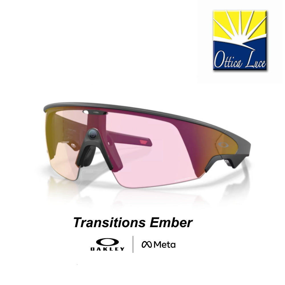 OAKLEY META Vanguard 8001 09  Black Transitions Ember Cycling Sport Racing 800109
