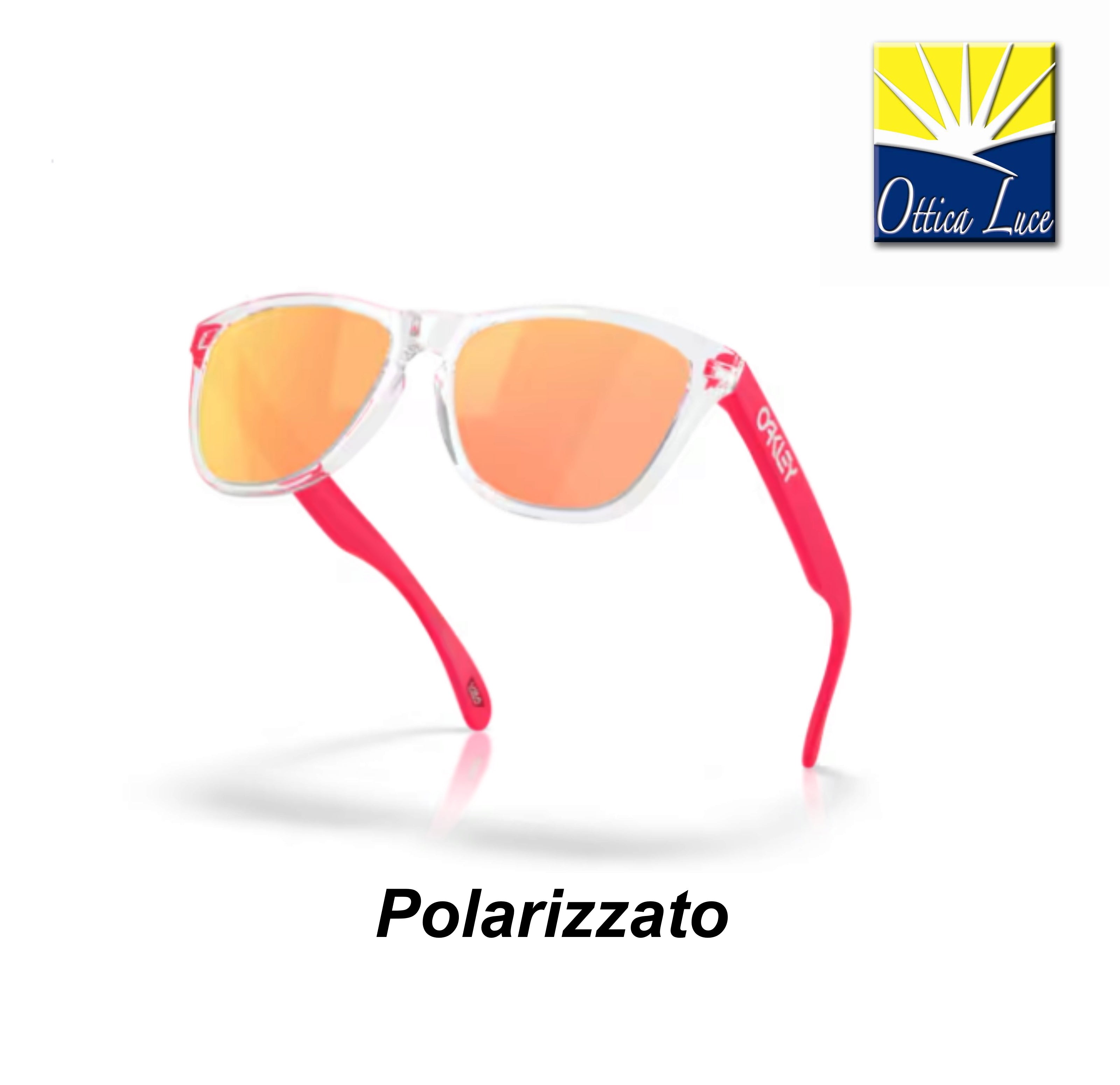 OAKLEY - Frogskins 9013 M9 Cycling Sport Racing Prizm Rose Gold Polarizzato 9013M9