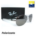 RAY BAN - Carbon Fibre Collection 8301 004/N8 004n8 Polarizzato