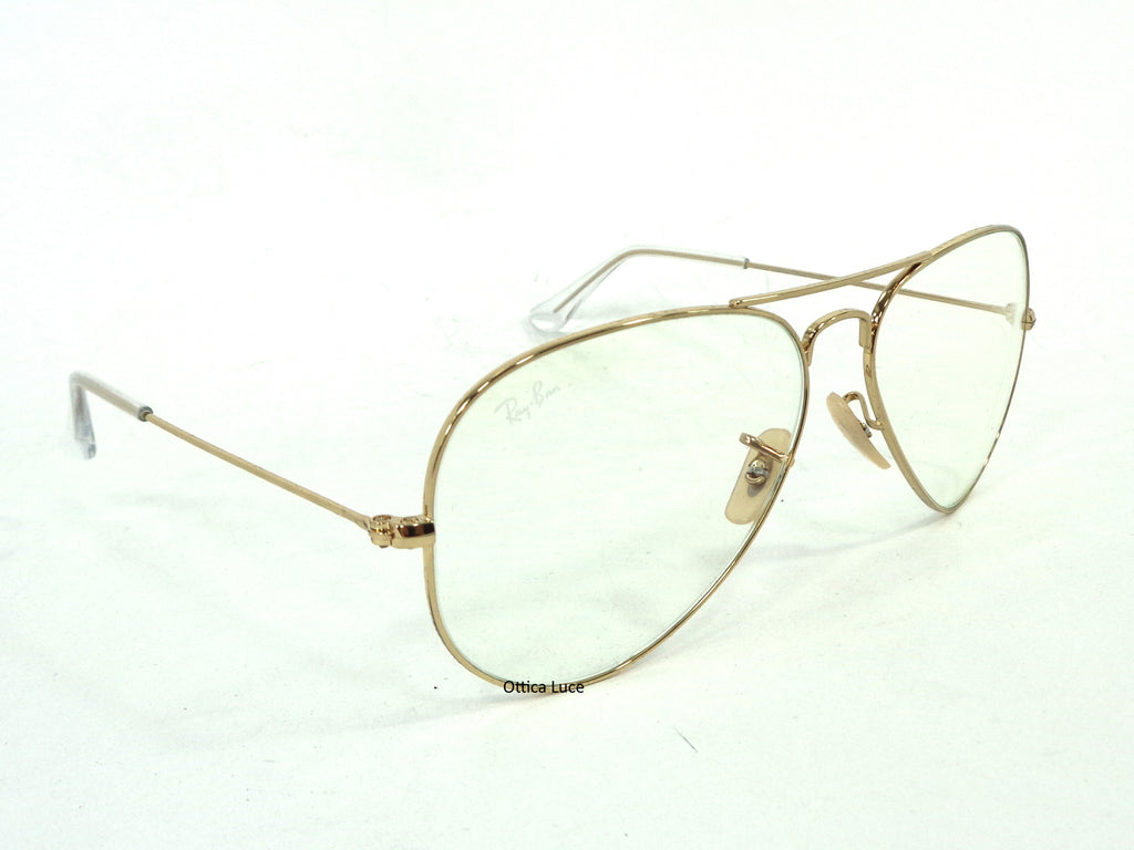 RAY BAN - Aviator Large Metal 3025 0015F Grigio Fotocromatico Evolve 001 5F