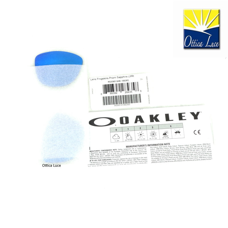 OAKLEY - Lenti di Ricambio Frogskins 9013 D0 Prizm Sapphire