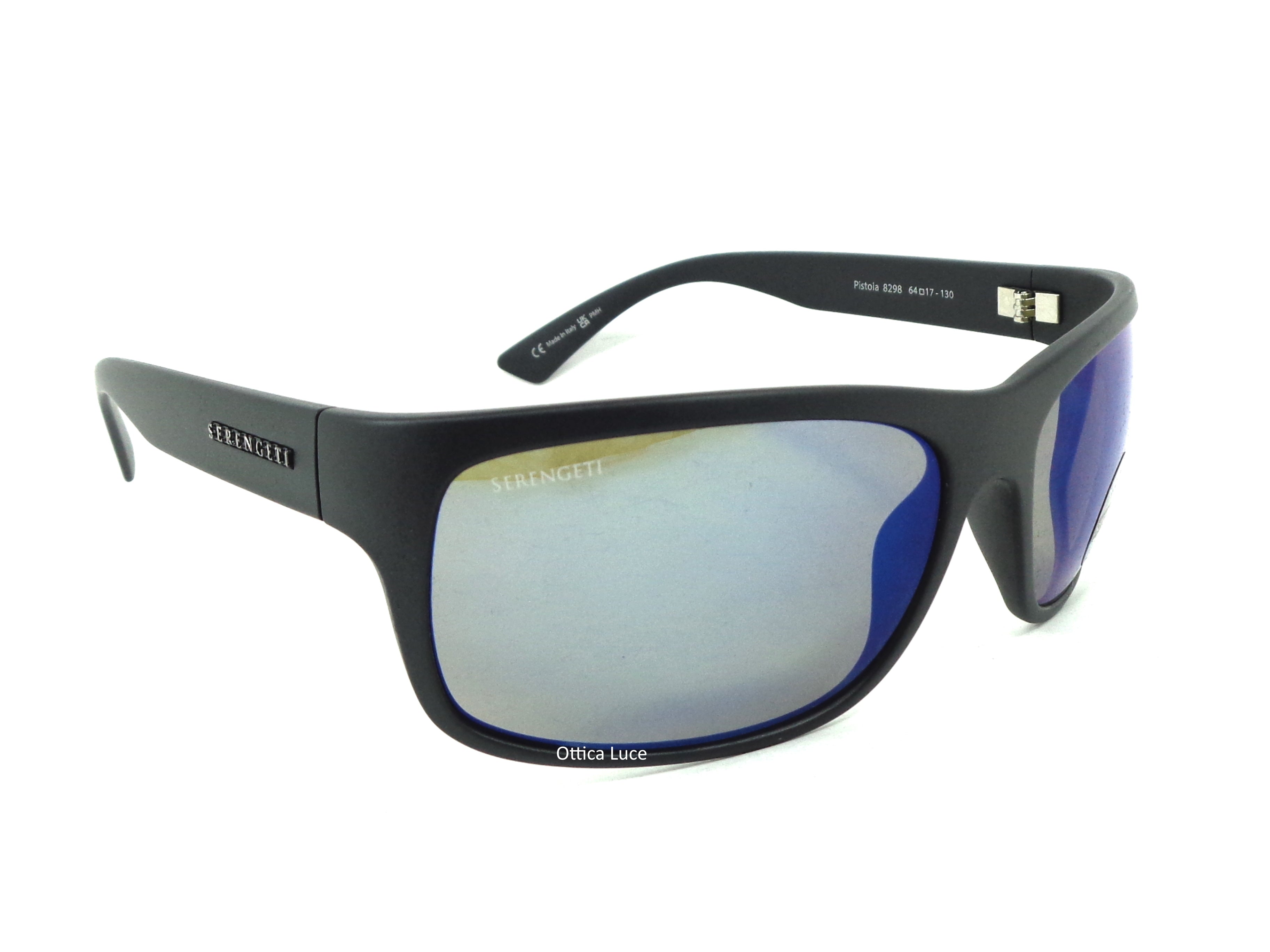 SERENGETI - Pistoia 8298 Polarized Glass Blu Fotocromatico Sport Racing Driving