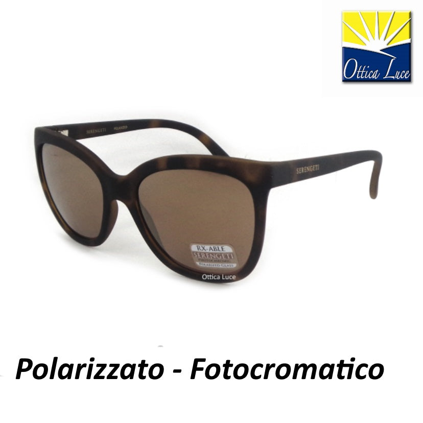 SERENGETI - Agata 8775 Polarizzato Fotocromatico Glass Pesca Sport Drivers Gold