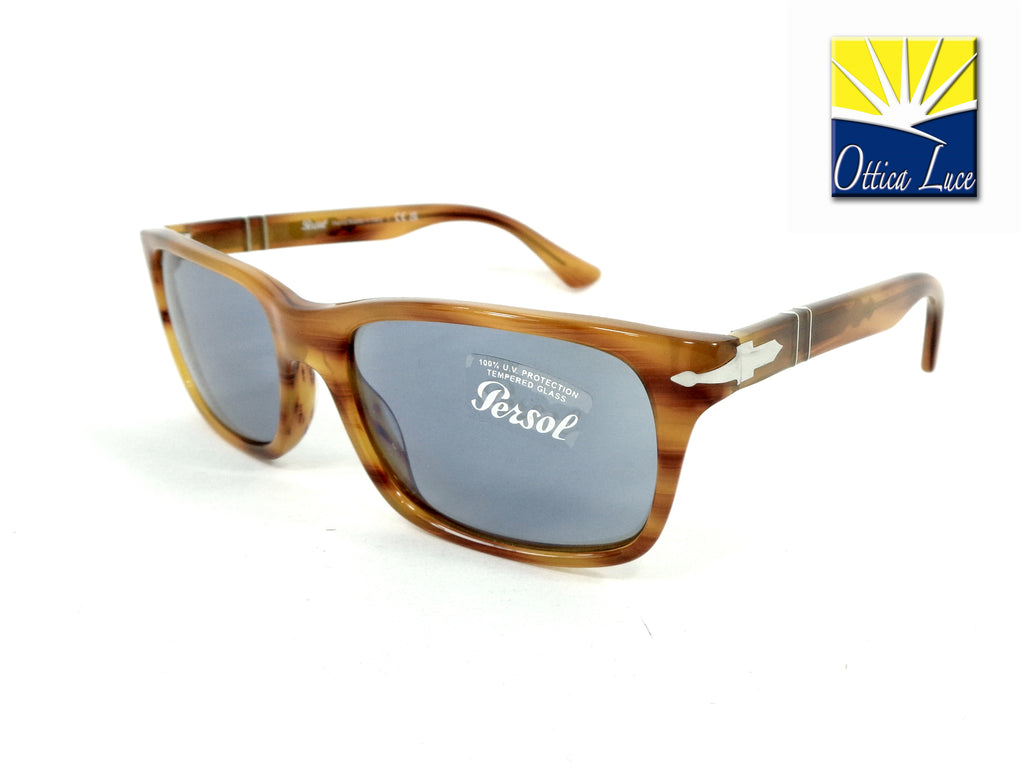 PERSOL - 3048s 960/56 calibro 58 Striped Brown