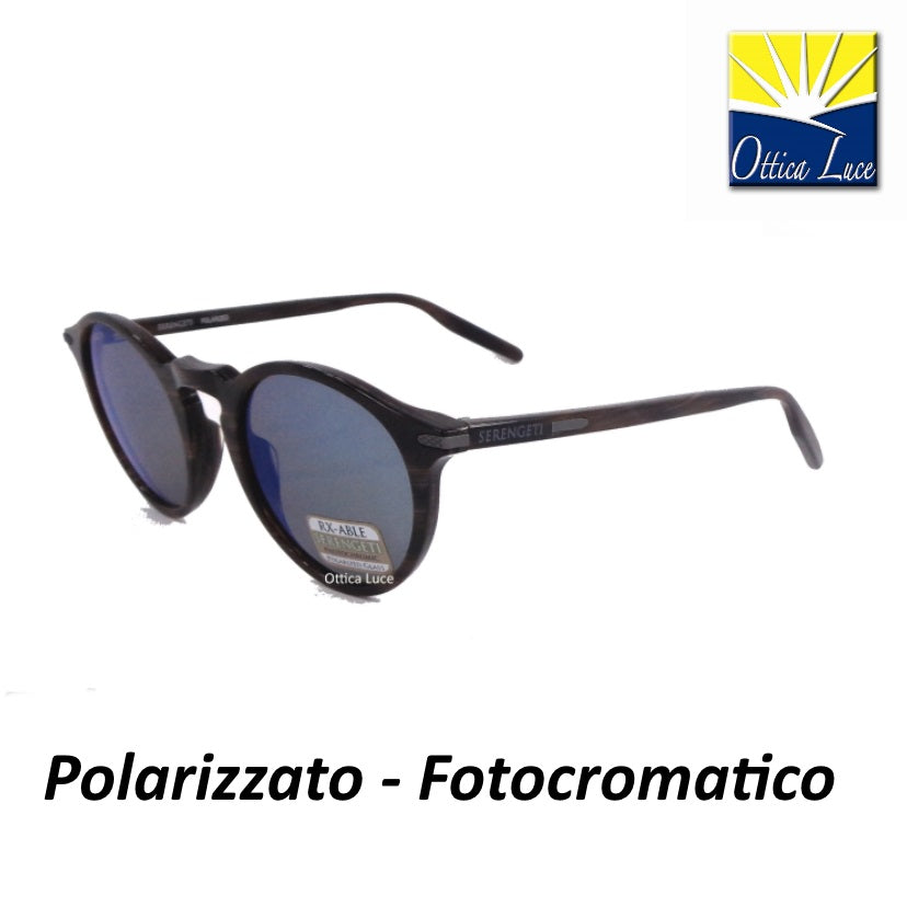SERENGETI - Raffaele 8835 Polarizzato 555 Blue Glass Fotocromatico Pesca Sport