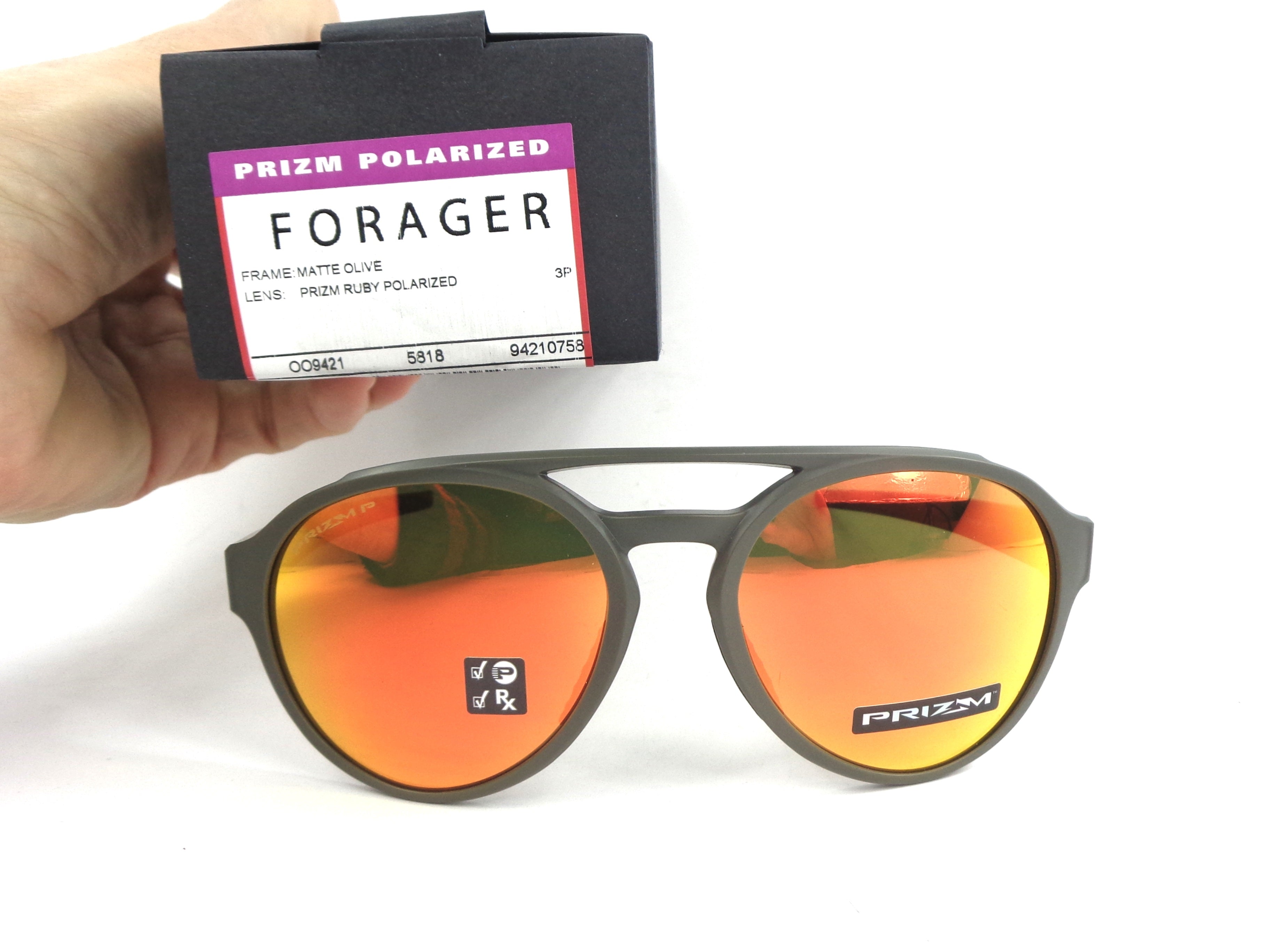 OAKLEY - Forager 9421 07  Cycling Sport Racing Prizm Polarizzato 942107