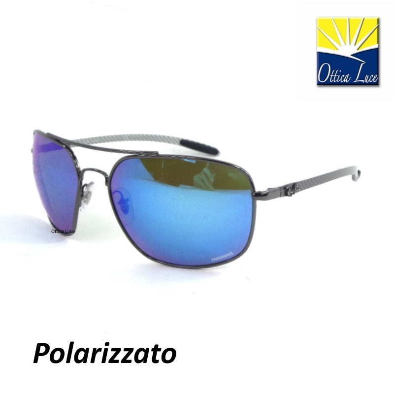 RAY BAN - Chromance 8322 004/A1 Carbonio 8322CH 004A1 Polarizzato