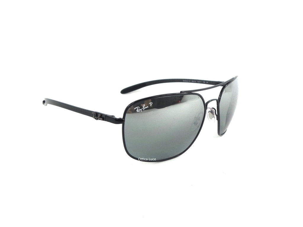 RAY BAN - Chromance 8322 002 5L Carbonio 8322CH 0025L Polarizzato