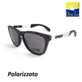 OAKLEY - Frogskins Mix 9428 07 Cycling Sport Racing Prizm Polarizzato 942807 Woodrgain