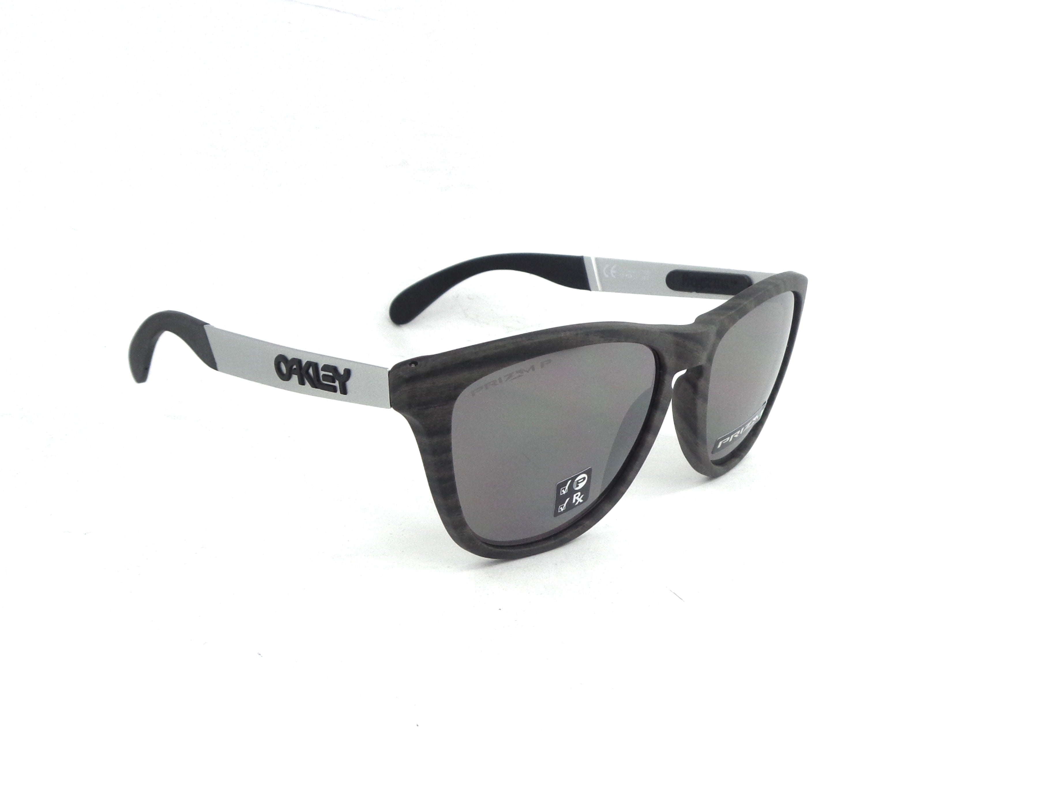 OAKLEY - Frogskins Mix 9428 07 Cycling Sport Racing Prizm Polarizzato 942807 Woodrgain
