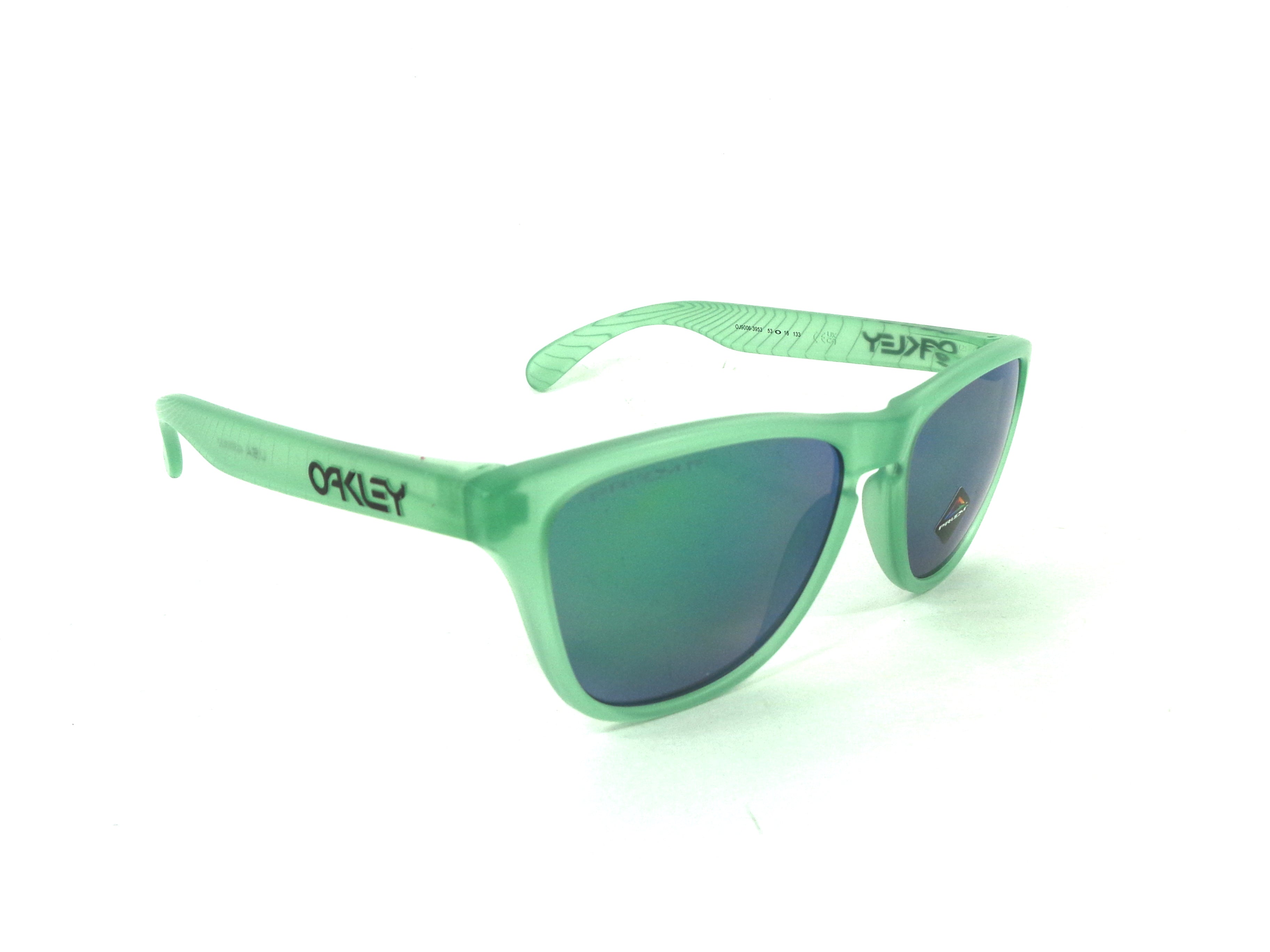OAKLEY - Frogskins XS 9006 39 Racing Sport Prizm Jade Polar 900639 Youth Calibro Piccolo