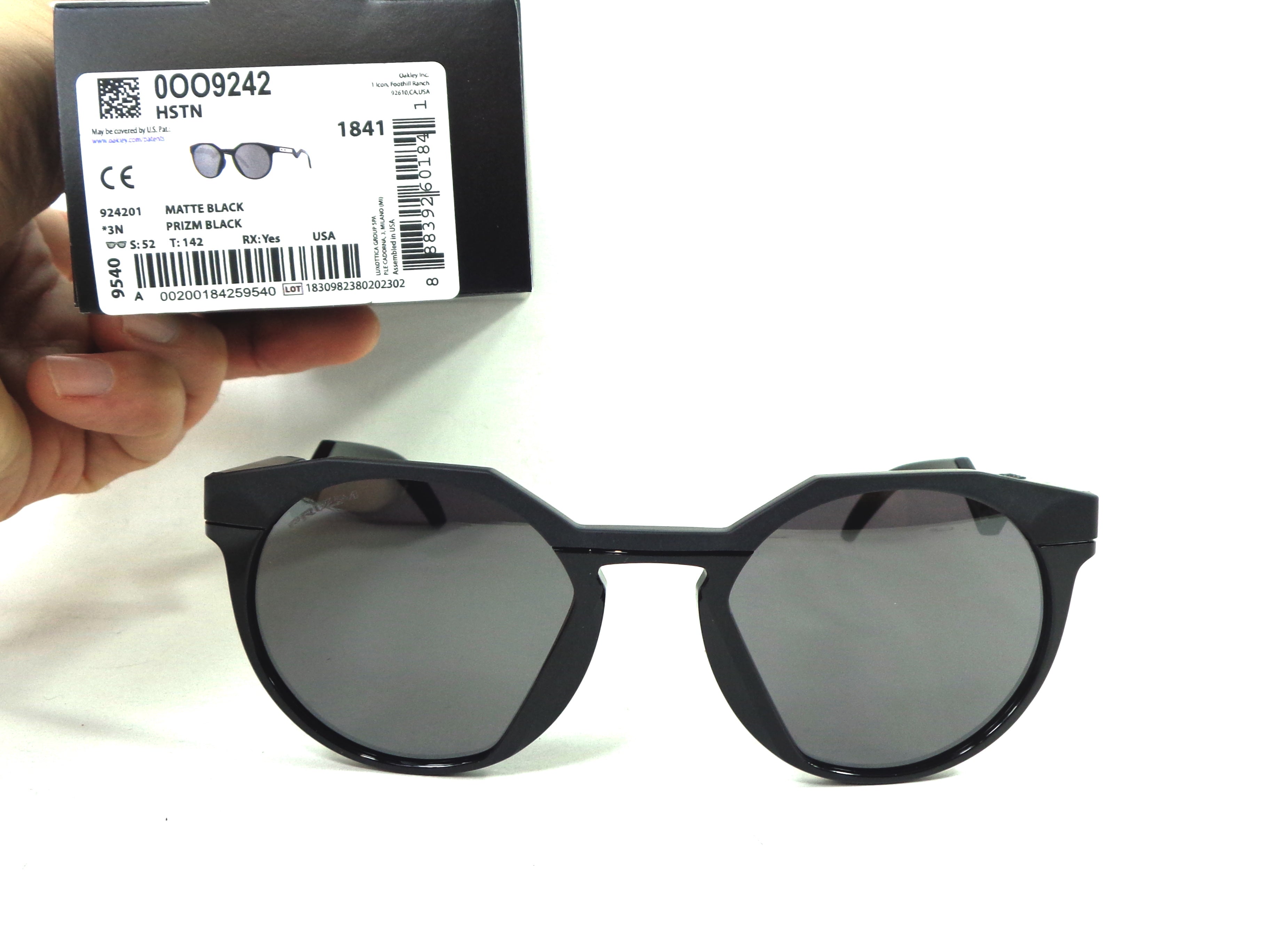 OAKLEY - HSTN 9242 01  Cycling Sport Racing Prizm Black 924201