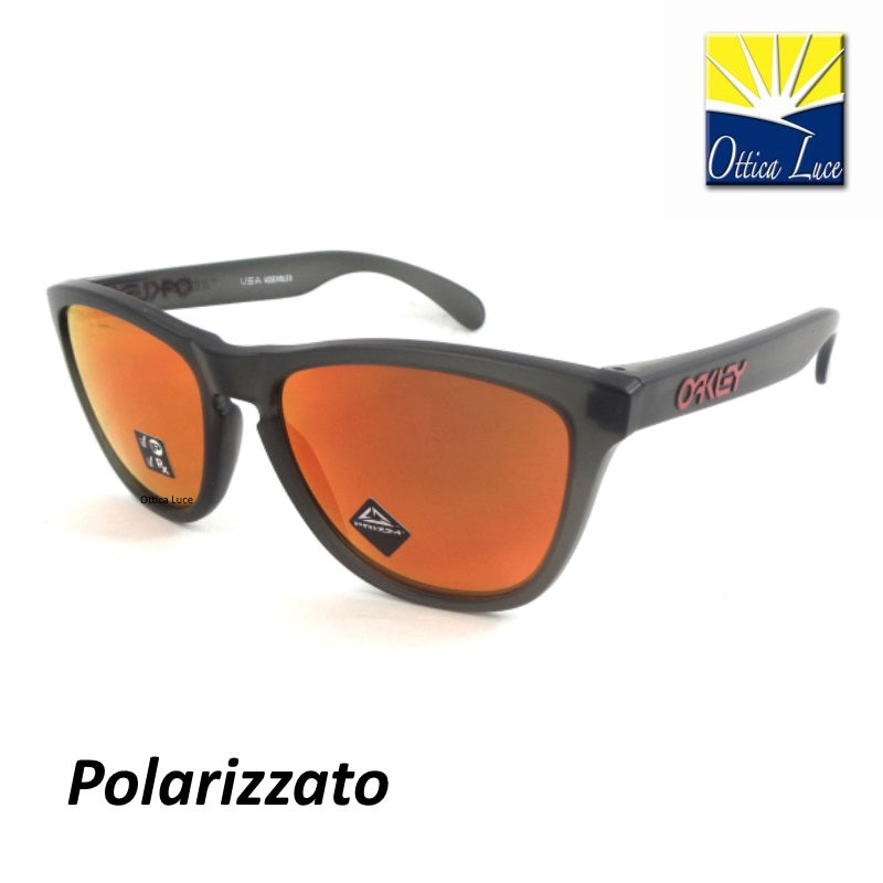 OAKLEY - Frogskins 9013 F855 Cycling Sport Racing Prizm F8 Polarizzato 9013F8