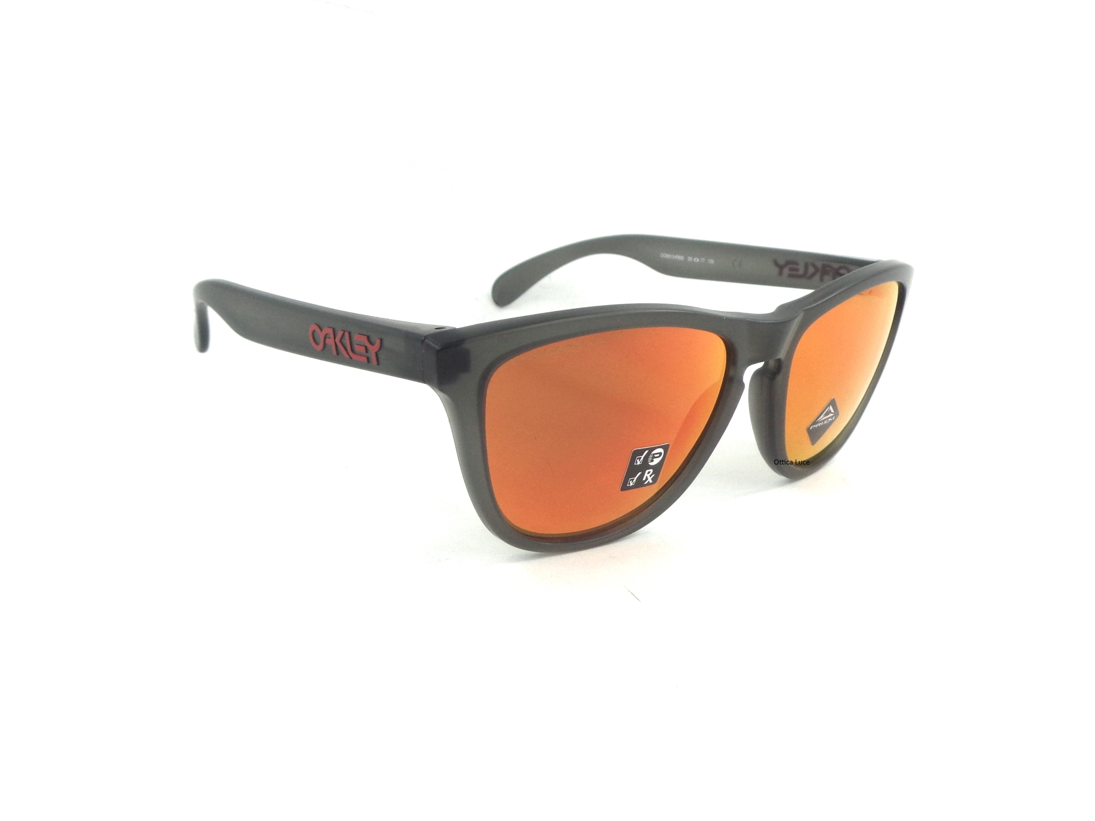 OAKLEY - Frogskins 9013 F855 Cycling Sport Racing Prizm F8 Polarizzato 9013F8