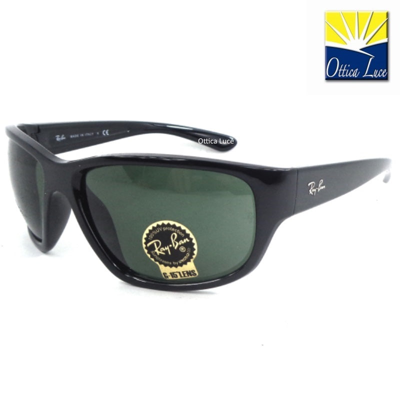 RAY BAN - 4300 601/31 601 31 Nero Lucido