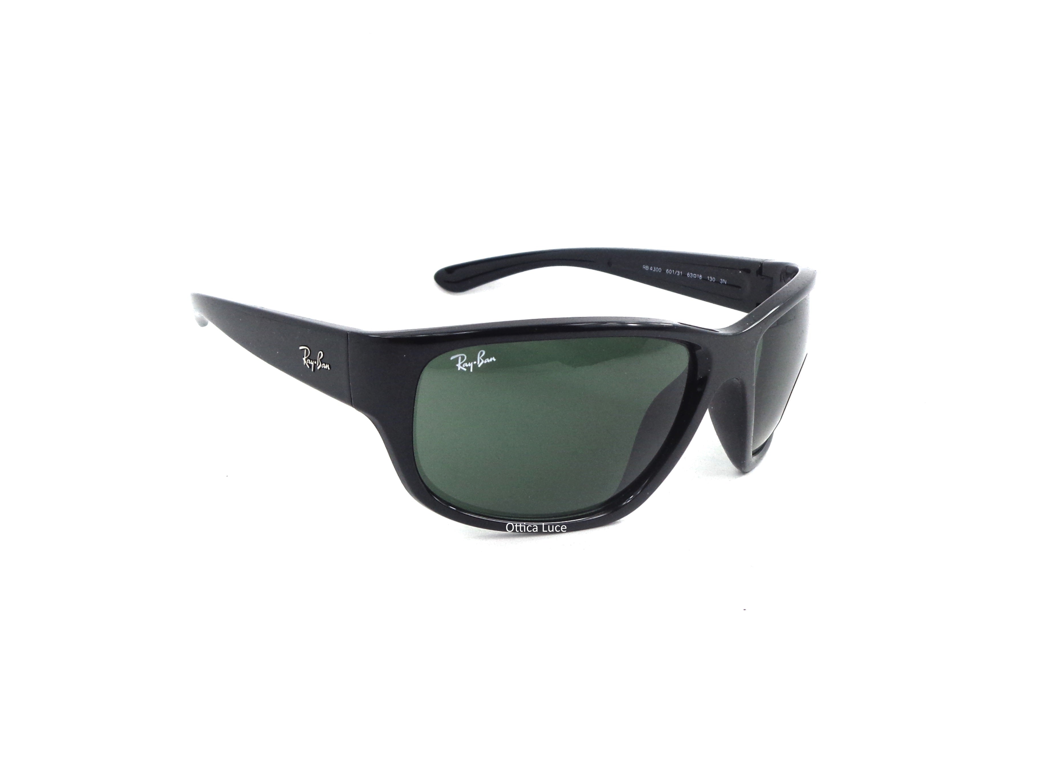 RAY BAN - 4300 601/31 601 31 Nero Lucido