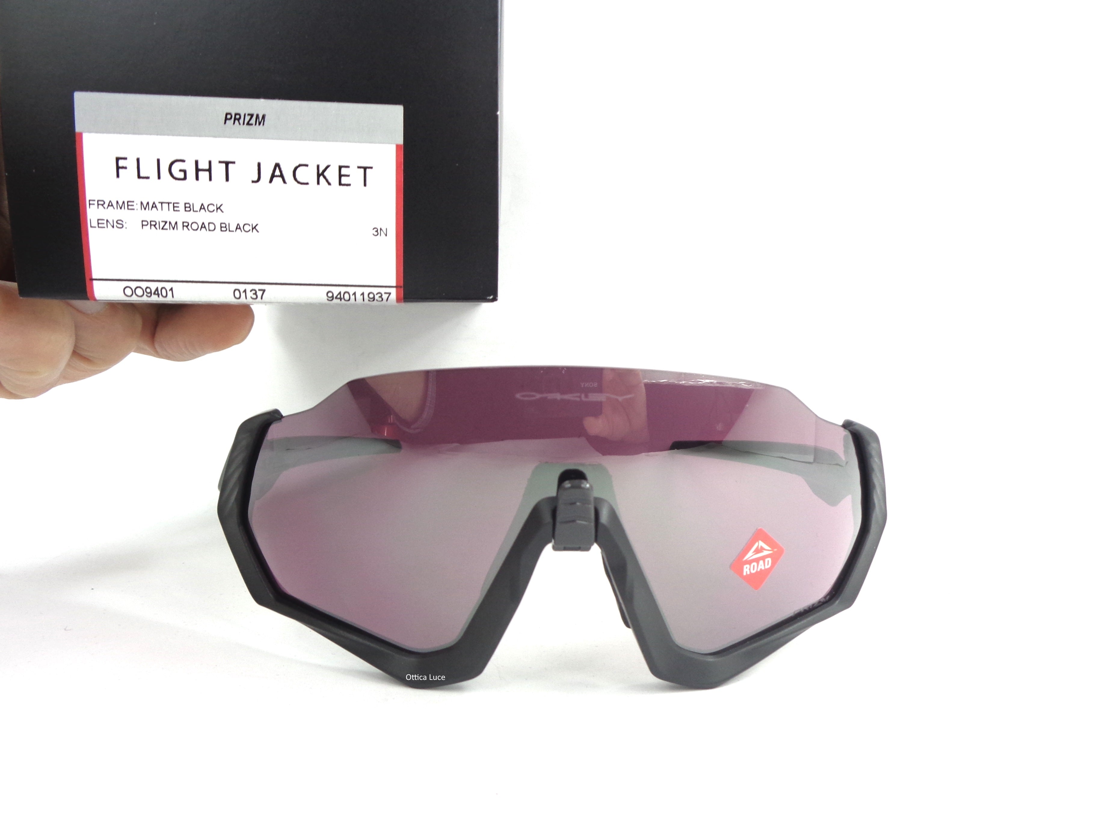 OAKLEY - Flight Jacket 9401 19 Cycling Sport Racing Prizm Road Black 940119