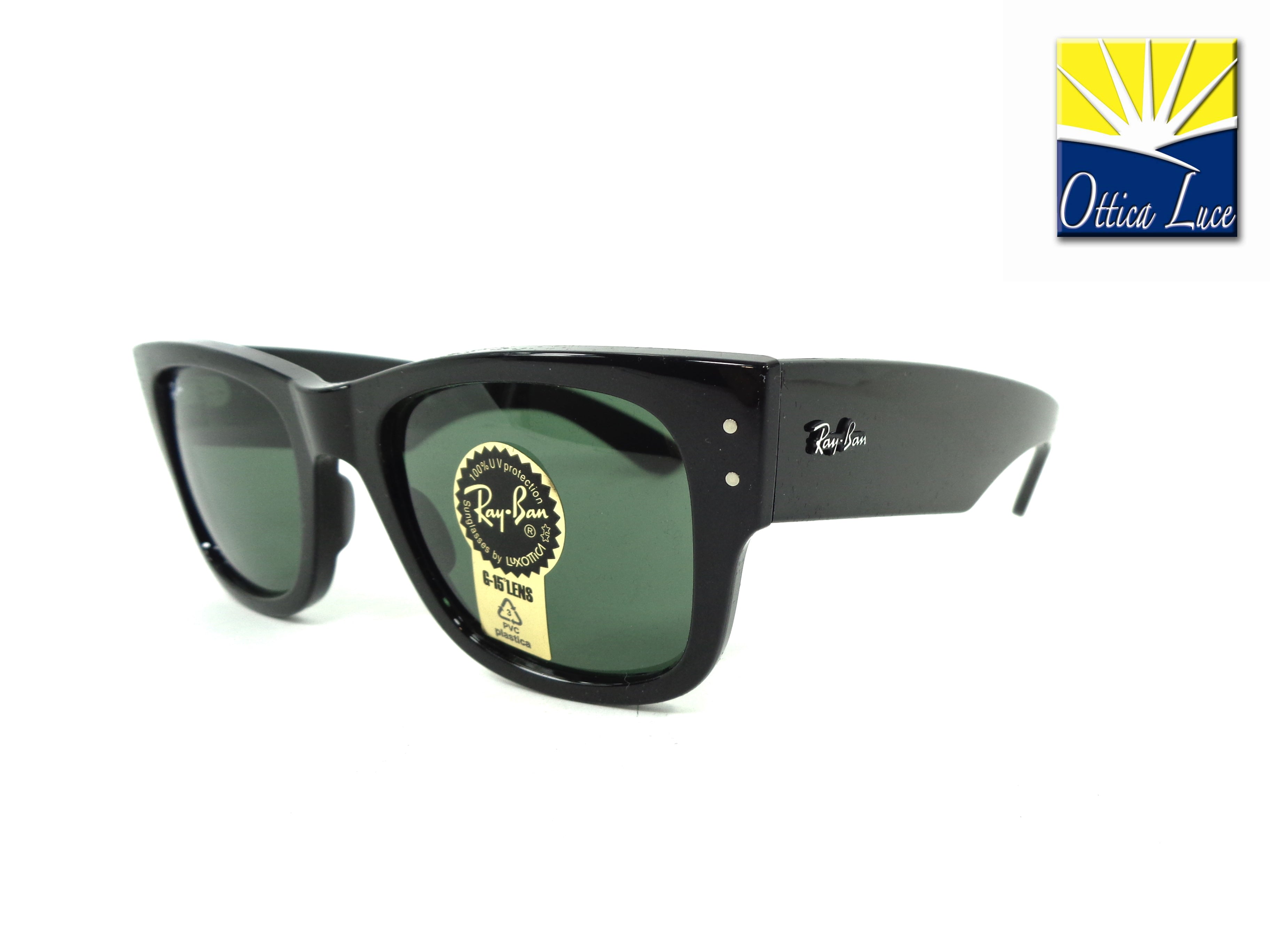 RAY BAN - Mega Wayfarer 0840s 901/31 Black Green 90131