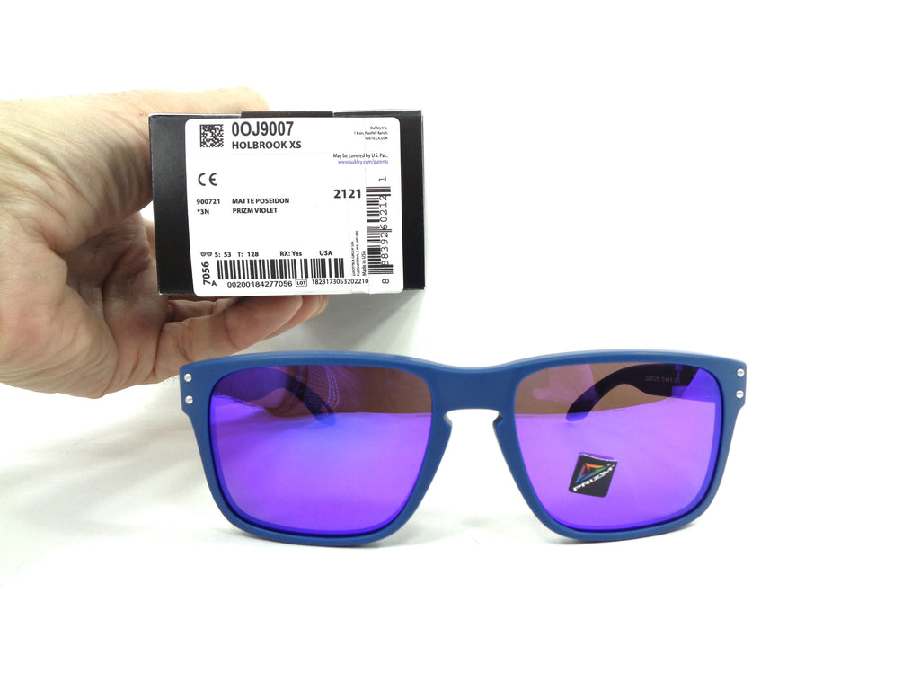 OAKLEY - Holbrook XS 9007 21 Cycling Sport Racing Prizm Violet 900721 Calibro Piccolo
