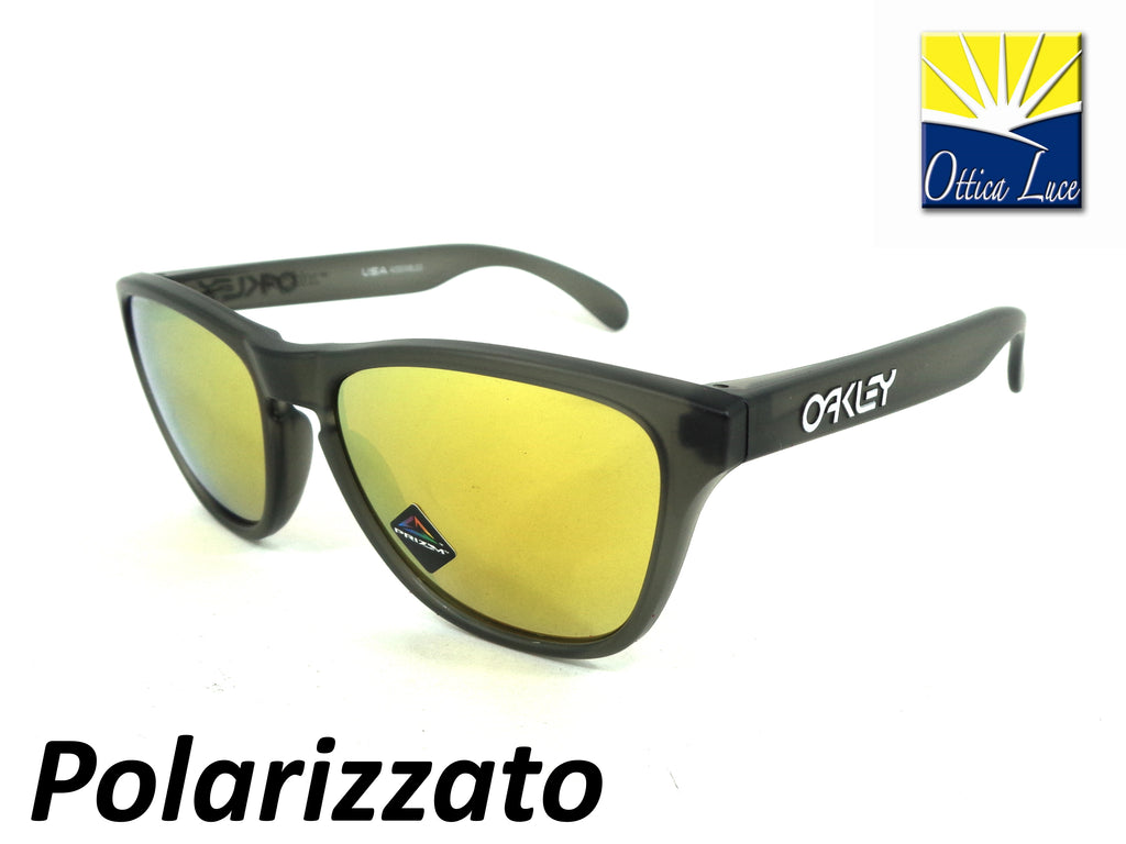 OAKLEY - Frogskins XS 9006 37 Racing Sport Prizm 24k Polar 900637 Youth Calibro Piccolo