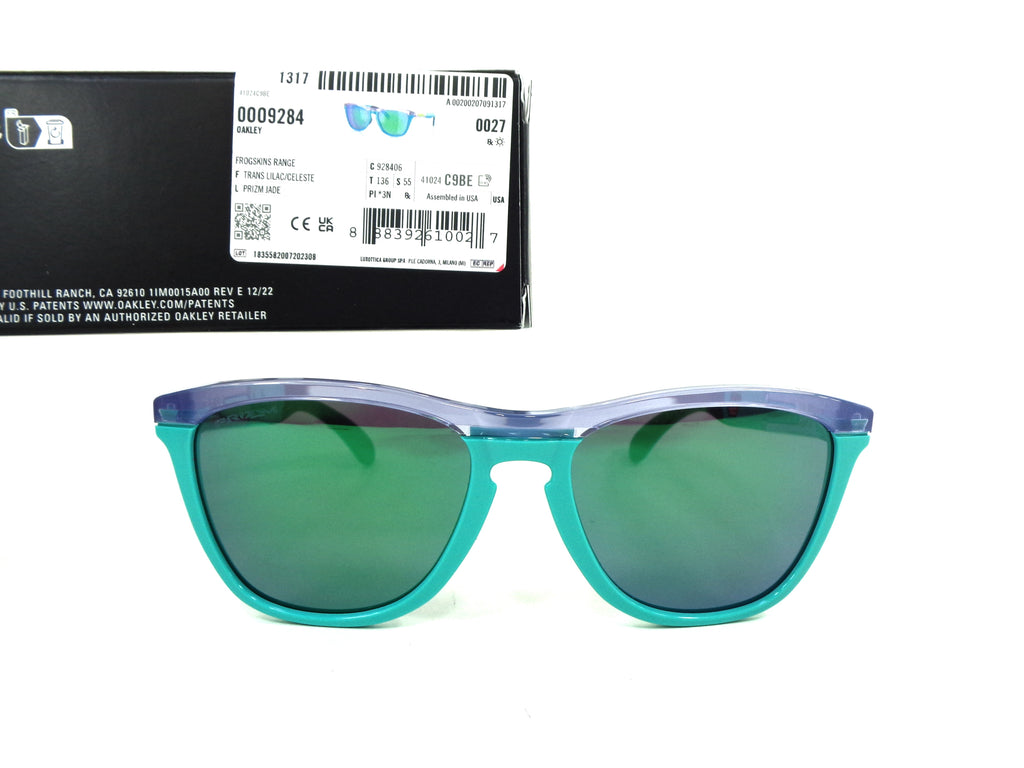 OAKLEY - Frogskins Range 9284 06 Cycling Sport Racing Prizm Jade 928406