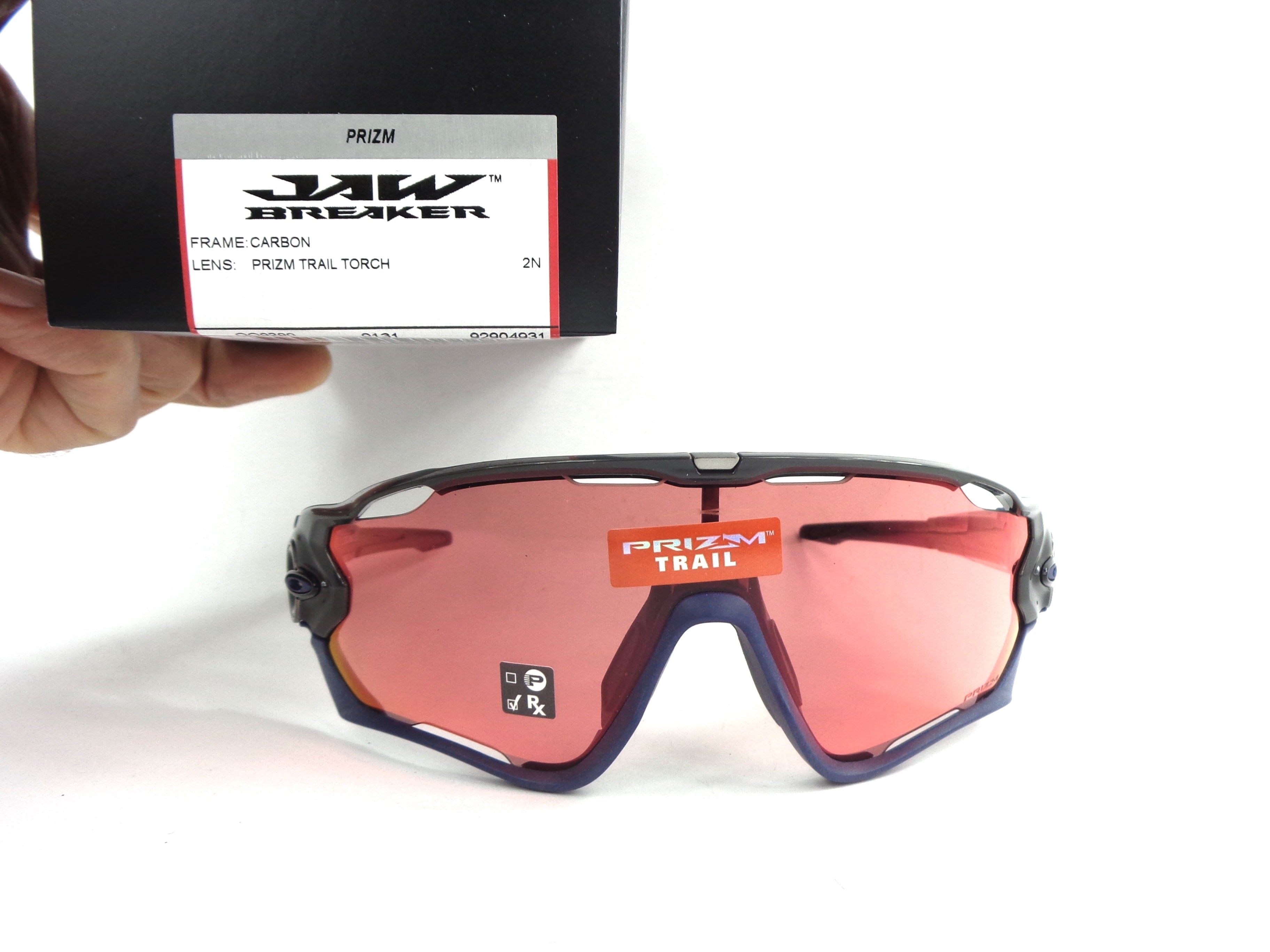 OAKLEY - Jawbreaker 9290 49 Prizm Trail Torch 929049 Cycling Sport Racing