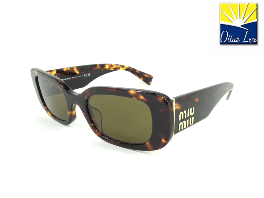 MIU MIU - 0MU 08YS VAU-01T   DARK BROWN  VAU01T