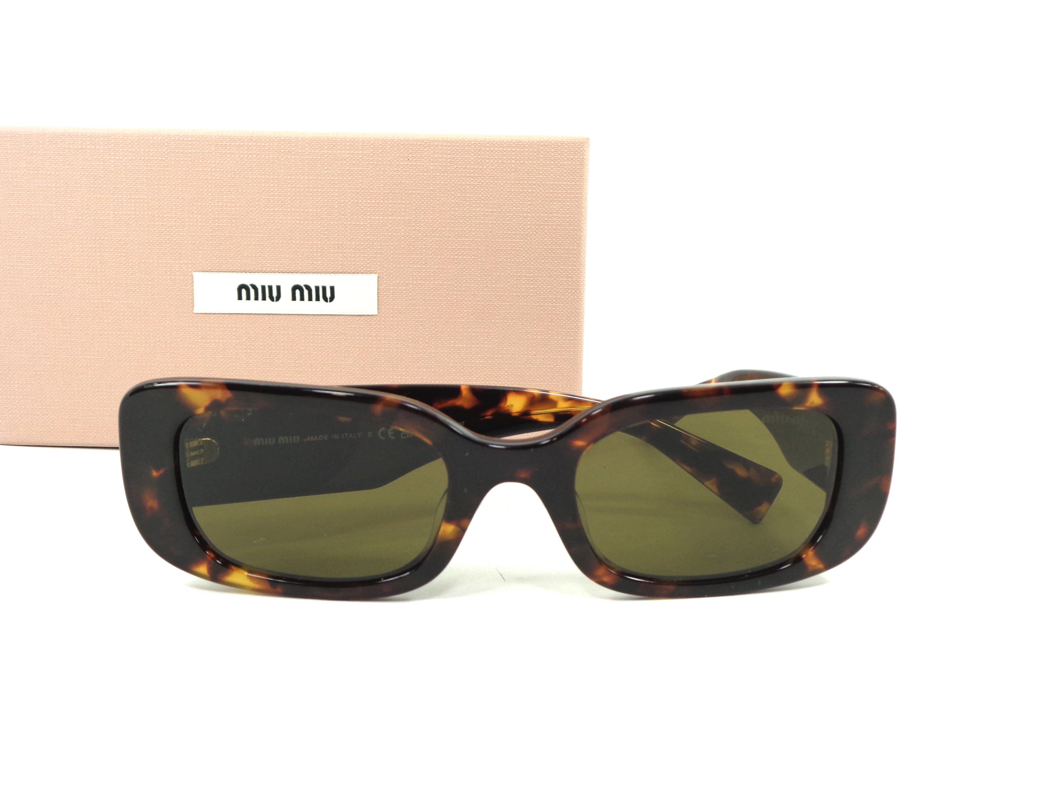 MIU MIU - 0MU 08YS VAU-01T   DARK BROWN  VAU01T
