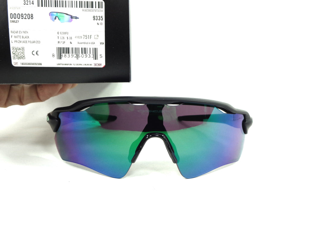 OAKLEY - Radar Ev Path 9208 F0 Cycling Sport Racing Prizm Jade  9208F0 Polarizzato