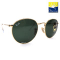 RAY BAN - Round Metal 3447 001 Calibro Grande 53