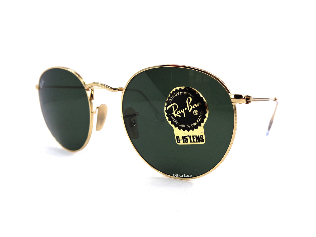RAY BAN - Round Metal 3447 001 Calibro Grande 53