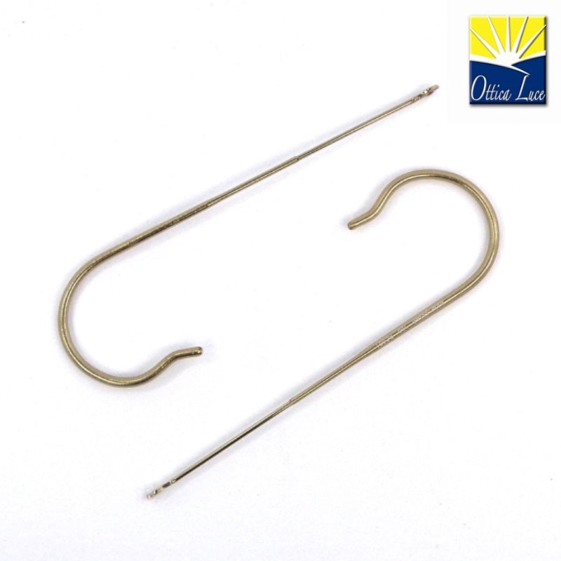 Aste ricambio Ray Ban 3030 3138 3025 Aviator Outdoorsman Shooter Oro Riccio