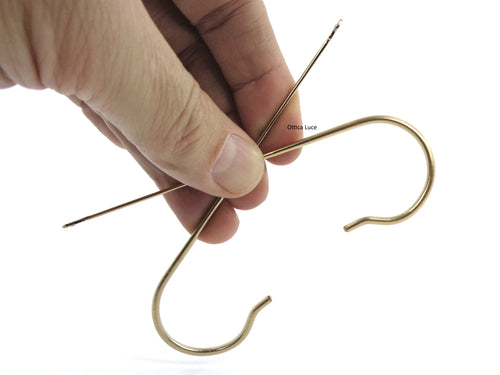 Aste ricambio Ray Ban 3030 3138 3025 Aviator Outdoorsman Shooter Oro Riccio