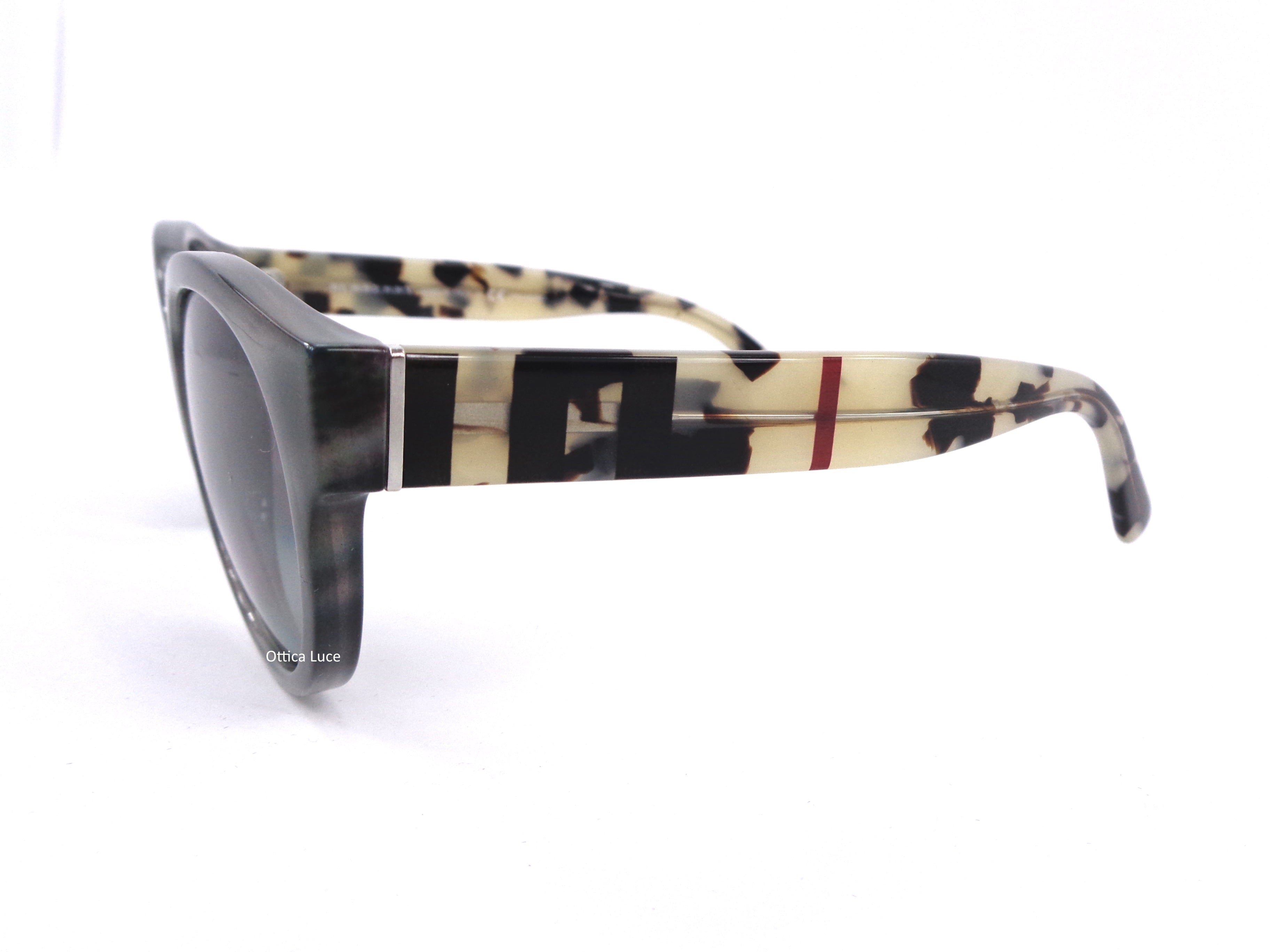 BURBERRY- B 4227 3670/T3 Grigio Lucido -Polarizzato  Degradante  3670T3