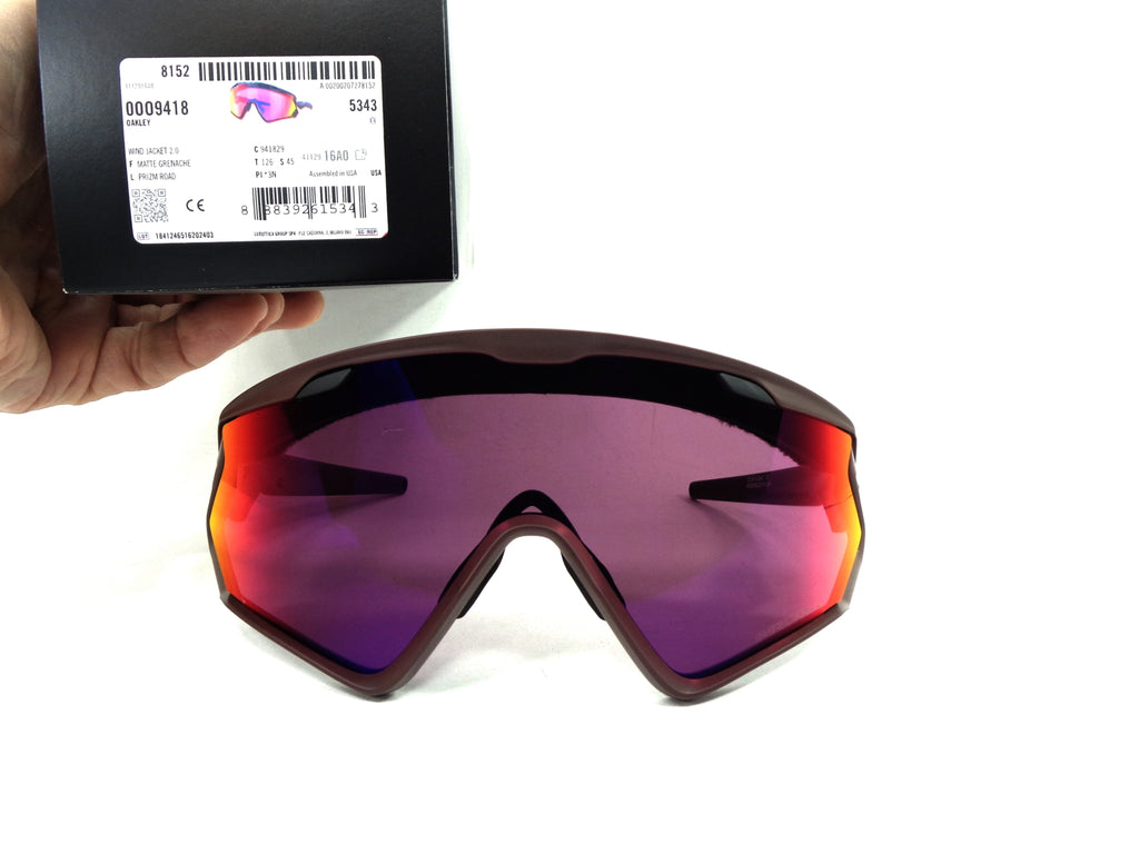 OAKLEY - Windjacket 2.0 9418 29 Cycling Sport Racing Prizm Road 941829