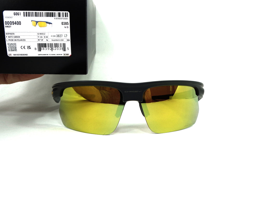 OAKLEY - Bisphaera 9400 12 Cycling Sport Racing Prizm 24K Polarized 940012