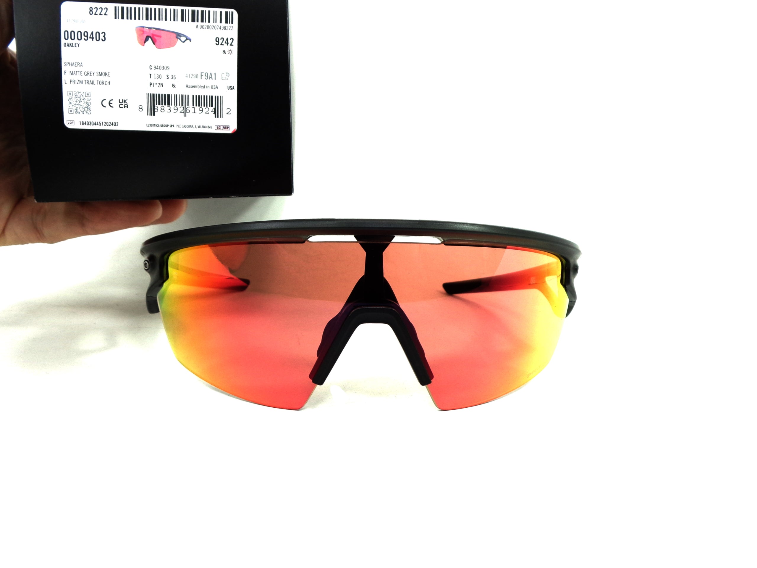 OAKLEY - Sphaera 9403 09  Cycling Sport Racing Prizm Trail Torch 940309