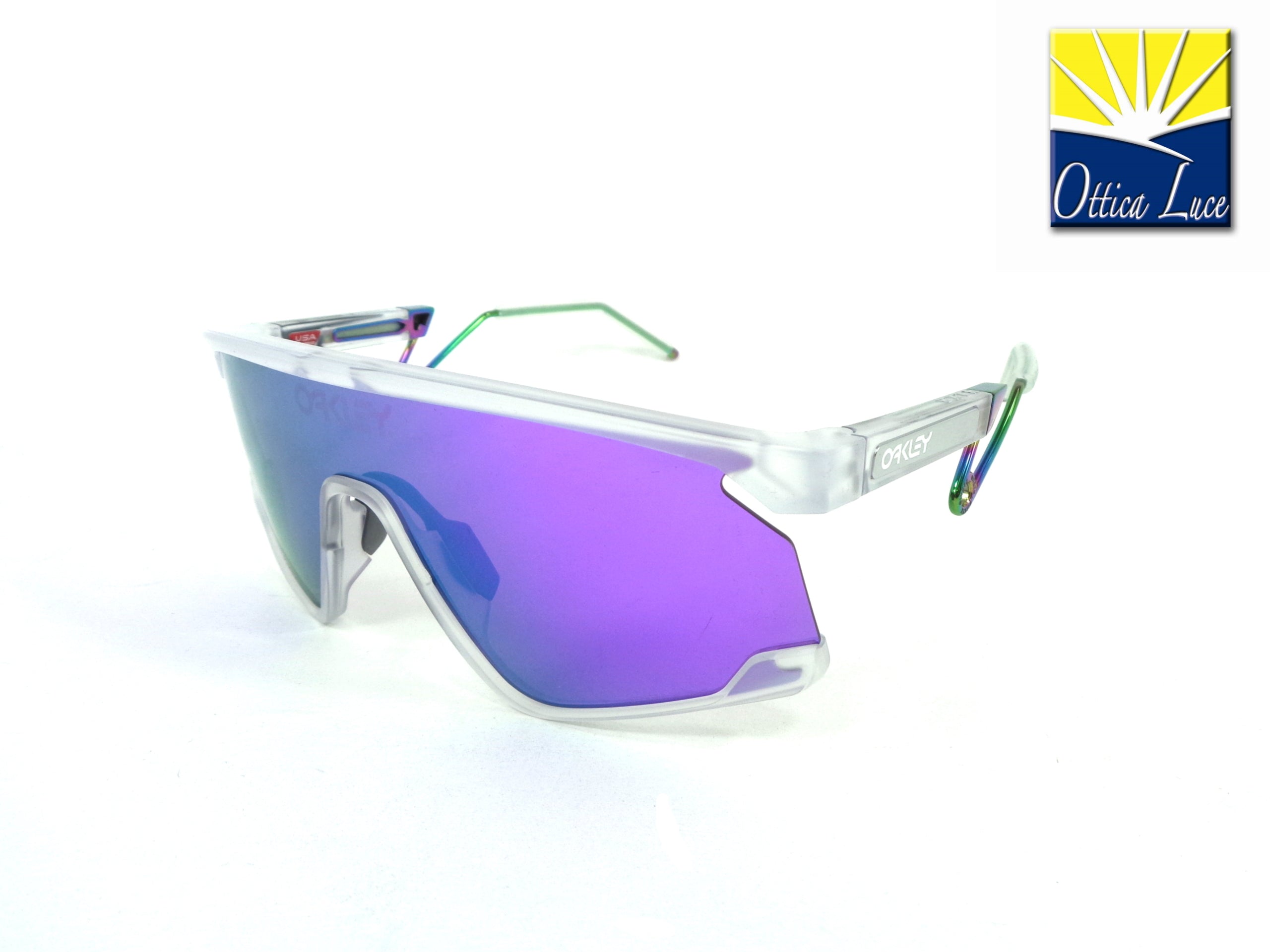New OAKLEY - BXTR METAL  9237 02  Cycling  Prizm Violet 923702