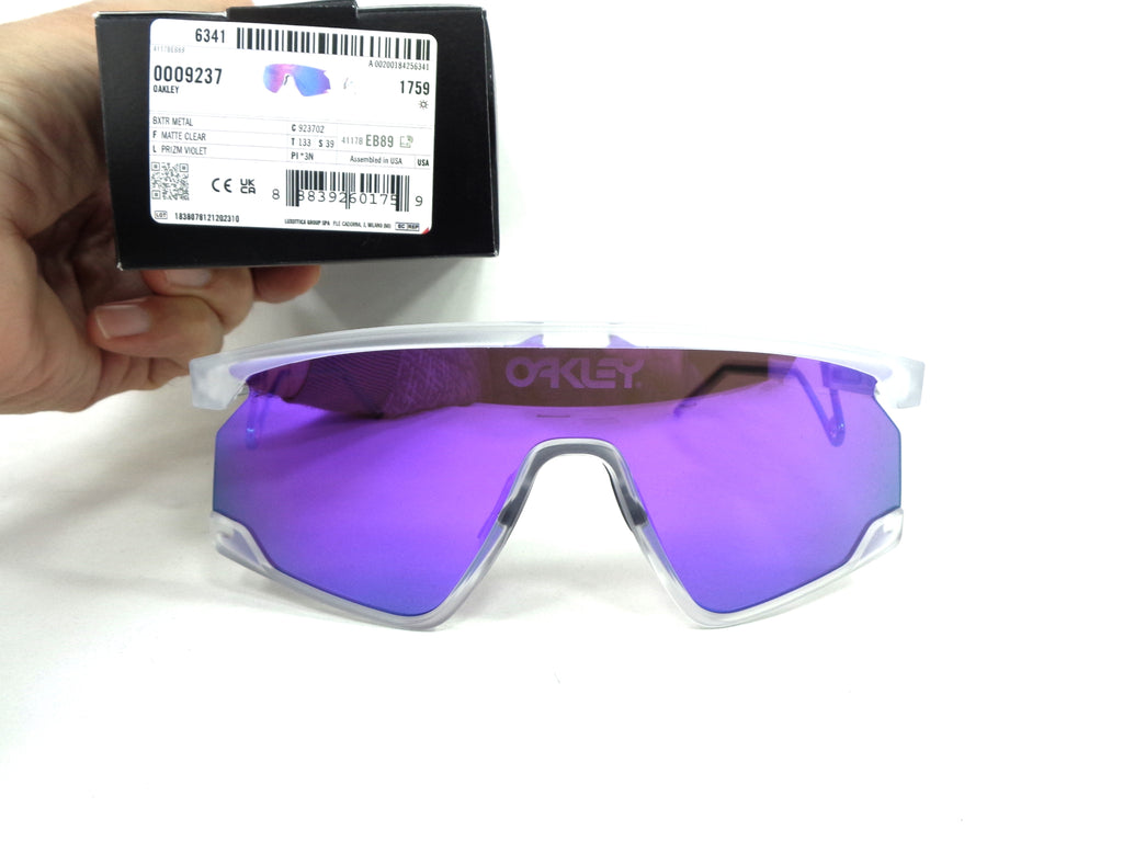 New OAKLEY - BXTR METAL  9237 02  Cycling  Prizm Violet 923702