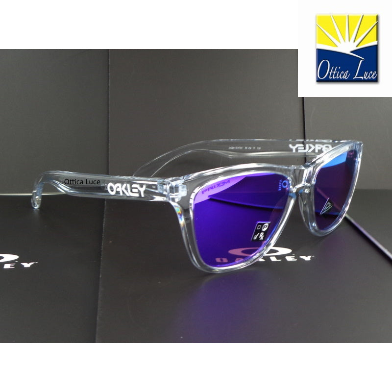 OAKLEY - Frogskins 9013 H7 Cycling Sport Racing Prizm Violet 9013H7