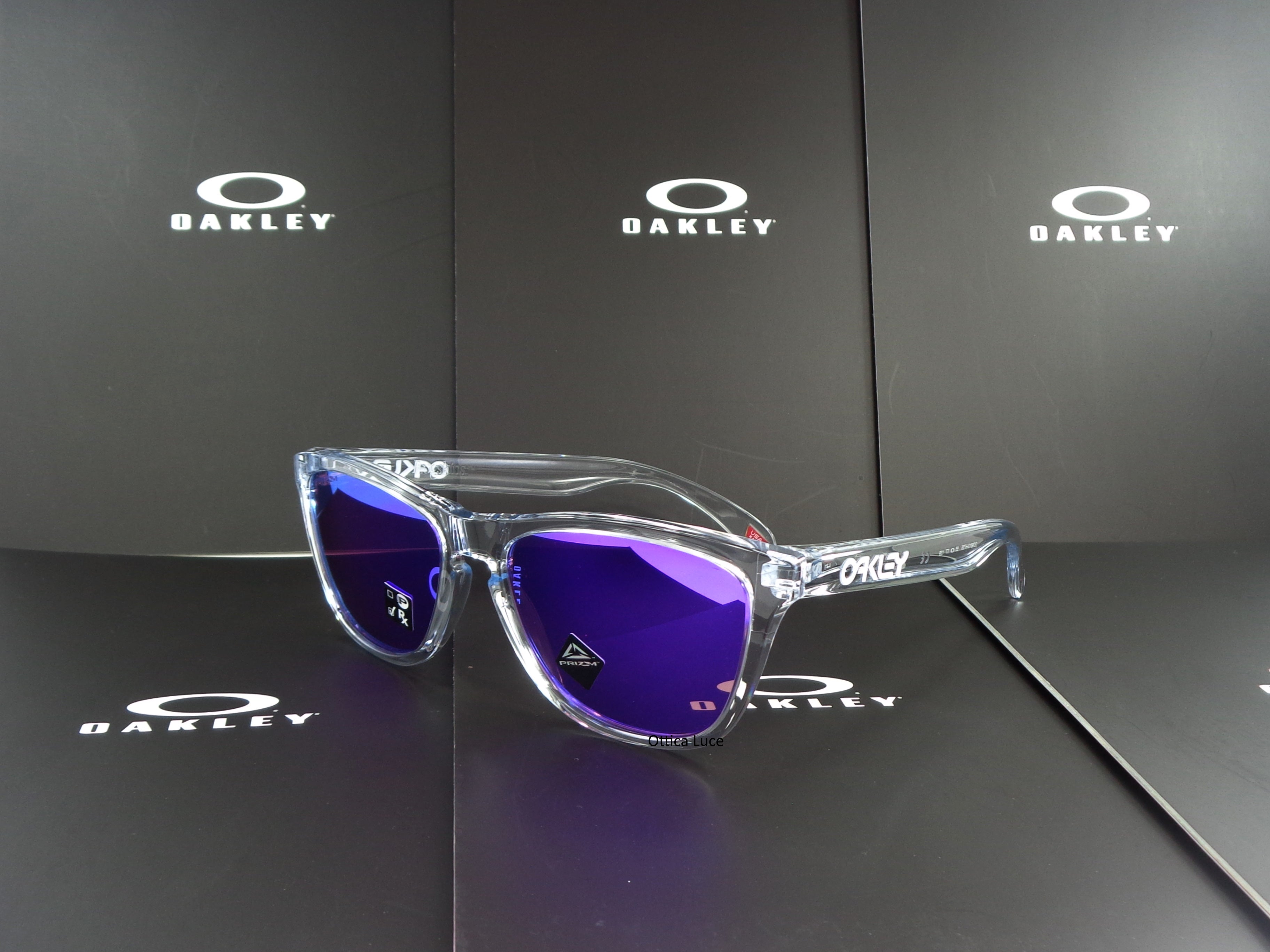 OAKLEY - Frogskins 9013 H7 Cycling Sport Racing Prizm Violet 9013H7