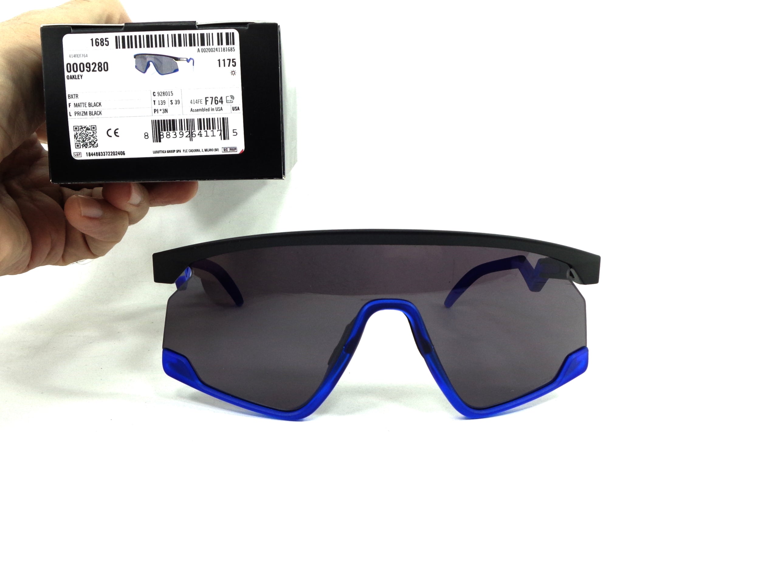 New OAKLEY - BXTR 9280 15  Cycling Prizm Black  928015