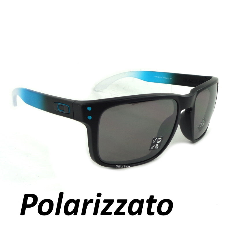 OAKLEY - Holbrook 9102 K1 Cycling Sport Racing Prizm Polarizzato 9102K1 Ignite Fade