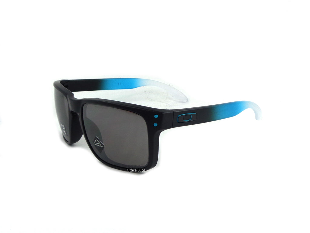 OAKLEY - Holbrook 9102 K1 Cycling Sport Racing Prizm Polarizzato 9102K1 Ignite Fade