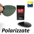 RAY BAN - Lenti di Ricambio 3025 Aviator Polarizzate Nere Calibro 58