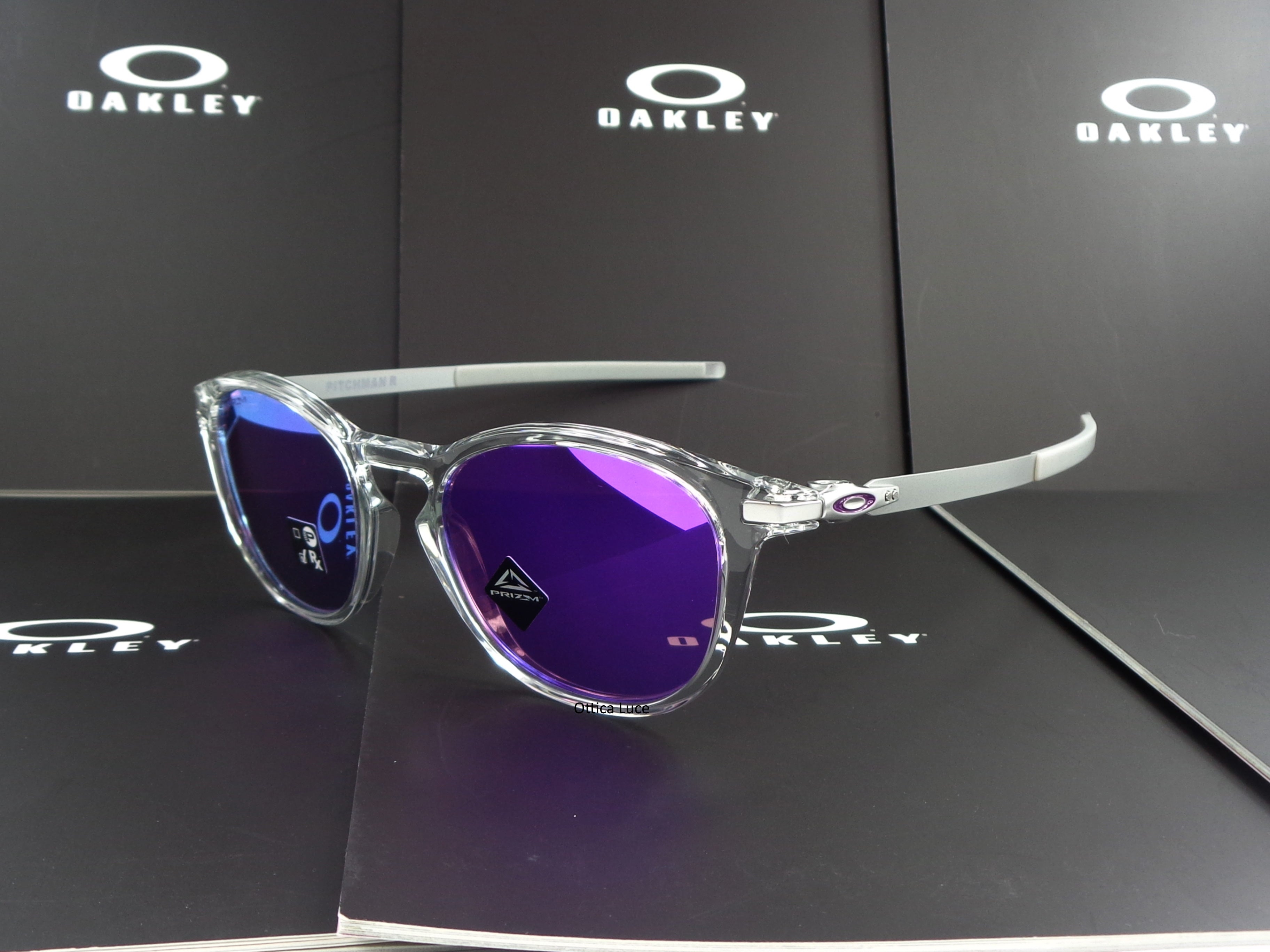 OAKLEY - Pitchman R 9439 12 Cycling Sport Racing Prizm Violet 943912