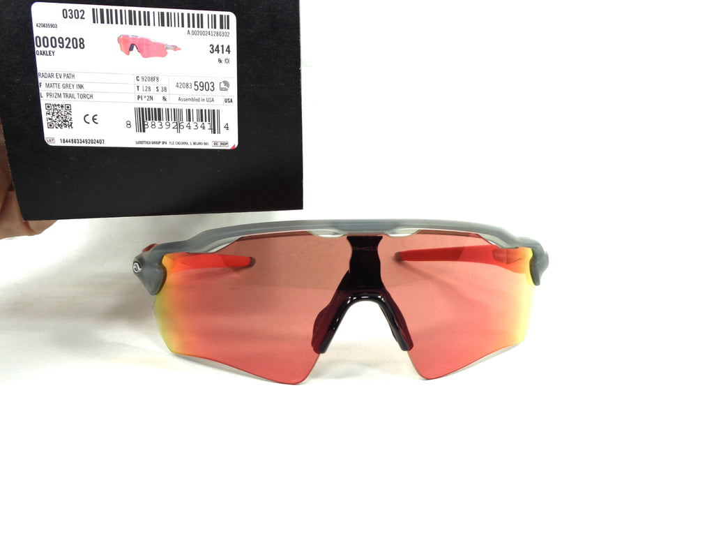 OAKLEY - Radar Ev Path 9208 F8 Cycling Sport Racing Prizm Trail Torch 9208F8